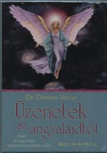 Üzenetek az angyalaidtól jóskártya (44 db kártya+ könyv ) Ne maradj le
