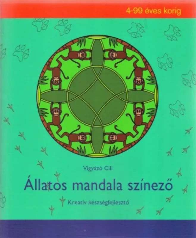 Állatos mandala színező - Kreatív készségfejlesztő Vedd meg most