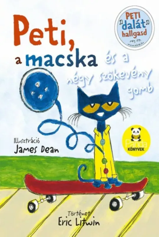 Kedvezmény Peti, a macska és a négy szökevény gomb - Eric Litwin