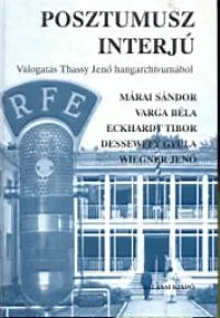 Vásárlói kedvenc Posztumusz interjú - Válogatás Thassy Jenő hangarchívumából