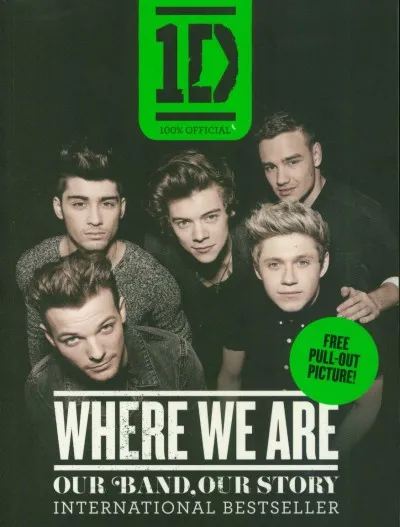 Szuper ajánlat One Direction - Where We Are - Our Band, Our Story - International Bestseller