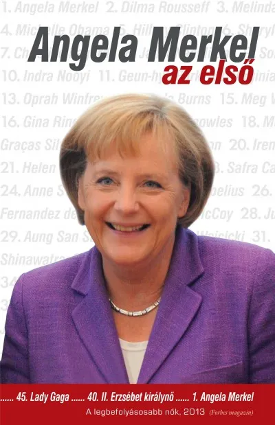 Angela Merkel - Az első Kihagyhatatlan ajánlat