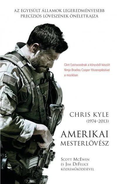 Olcsóbb Amerikai mesterlövész - Filmes borító - Az Egyesült Államok legeredményesebb precíziós lövészének önéletrajza
