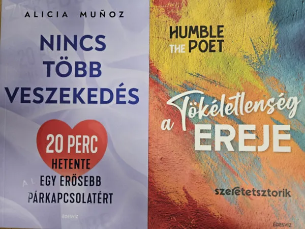 Tökéletlenség ereje + Nincs több veszekedés (2 mű) Árcsökkenés