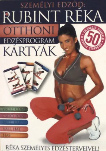 Személyi edződ: Rubint Réka Otthoni edzésprogram kártyák + Edzőtermi, edzésprogram kártyák (2 csomag) Gyors kiszállítás
