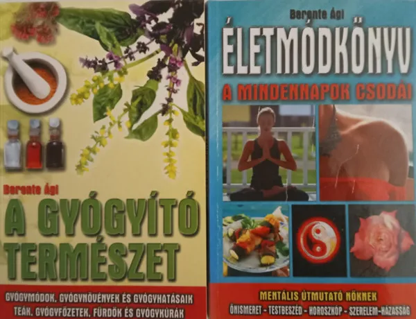 2 db. Életmódkönyv A mindennapok csodái + Gyógyító természet Legjobb ár