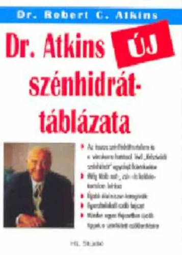 Vásárlói kedvenc Dr. Atkins új szénhidráttáblázata (ford.: Mike Veronika)