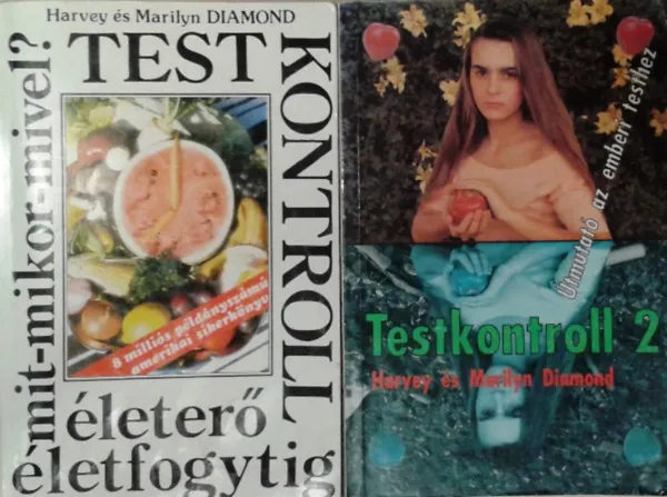 Azonnal elérhető Testkontroll - életerő életfogytig + Testkontroll 2. - Útmutató az emberi testhez (2db könyv)