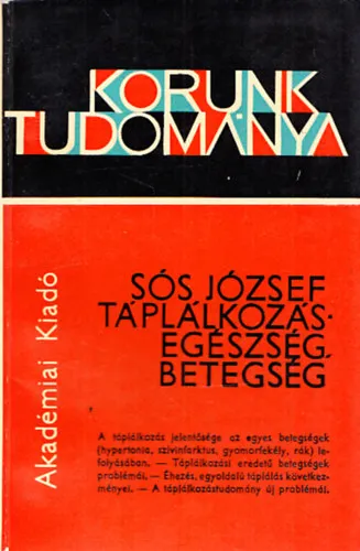 Szezonális akció Táplálkozás- egészség, betegség