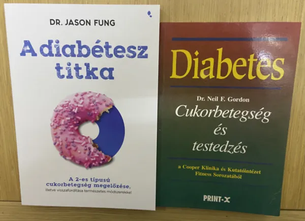 Bestseller 2 db könyv a diabéteszről - A diabétesz titka, Cukorbetegség és testedzés