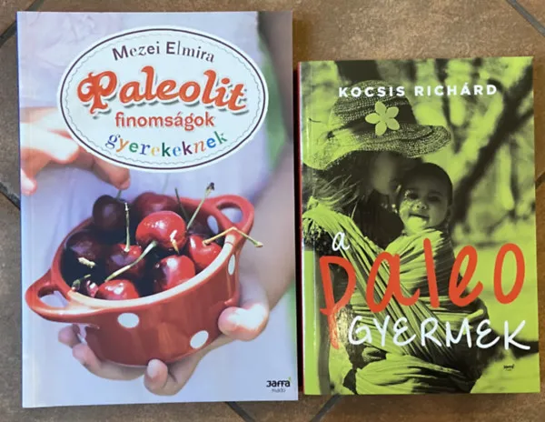 2 db gyermek paleo könyv - Paleolit finomságok gyerekeknek, A paleo gyermek Vedd meg most