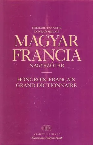 Legjobb ár Magyar-Francia nagyszótár