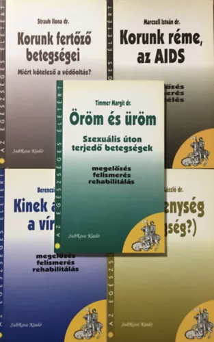 Szezonális akció Az egészséges életért könyvcsomag (5 kötet)