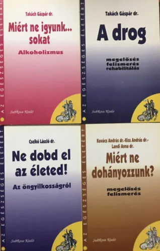 Az egészséges életért könyvcsomag (4 kötet) Kedvezményes ár