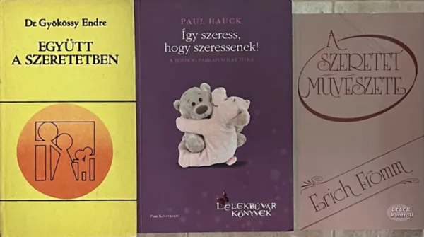 Életmód könyvcsomag (3 kötet) Azonnali szállítás
