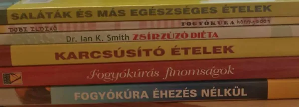 Könyvcsomag fogyókúrázóknak Akciós ár