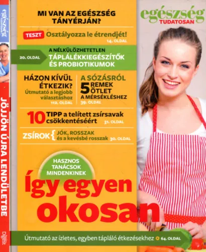Egészség tudatosan magazin - 3 db Vedd meg most