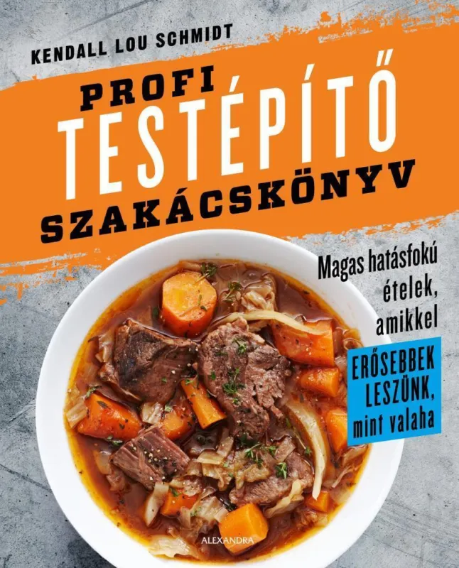Profi testépítő szakácskönyv Kedvezmény