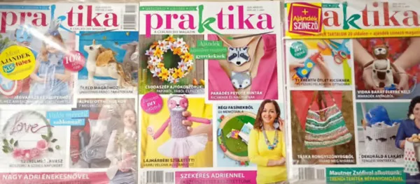 3 db. Praktika Magazin - 2020.máj. - 5. szám, 2020.márc. 3. szám, 2020.febr. 2. szám (szabás-varrás-kötés-hobby-lakásdivat-kézimunka) Biztonságos fizetés