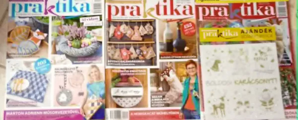 3 db. Praktika Magazin - 2020.dec. - 12. szám, 2020.nov. 11. szám, 2020.okt. 10. szám (szabás-varrás-kötés-hobby-lakásdivat-kézimunka) Nézd meg most
