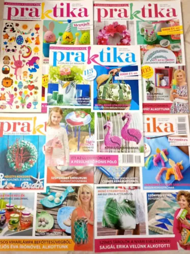 Gyors szállítás 5 db. Praktika Diy Magazin - 2019.aug. - XXIII évf., 8. szám, 2019.júl. - XXIII évf., 7. szám, 2019.jún. - XXIII évf., 6. szám, 2019.máj. - XXIII évf., 5. szám, XXIII évf., 6. szám, 2019.ápr. - XXIII évf., 4. szám (szabás-varrás-kö