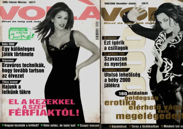 Kedvezmény 4 db Violá - Divat és még sok más: 1999/jún, 1999/szept, 1999-2000/dec-jan, 2000/feb-márc. számok.
