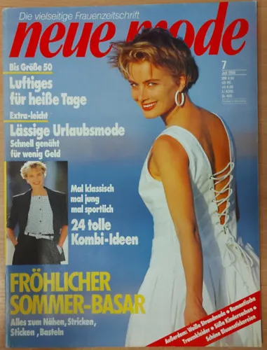 Olcsóbb Die vielseitige Frauenzeitschrift - Neue Mode Juli 1988