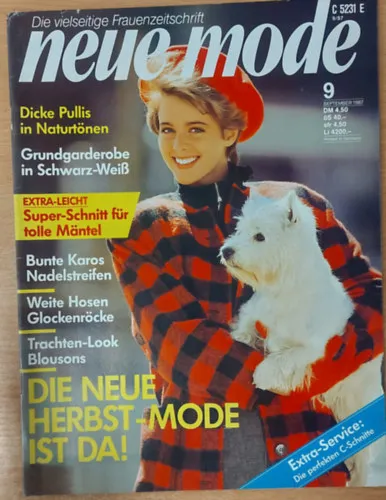 Exkluzív ajánlat Die vielseitige Frauenzeitschrift - Neue Mode September 1987