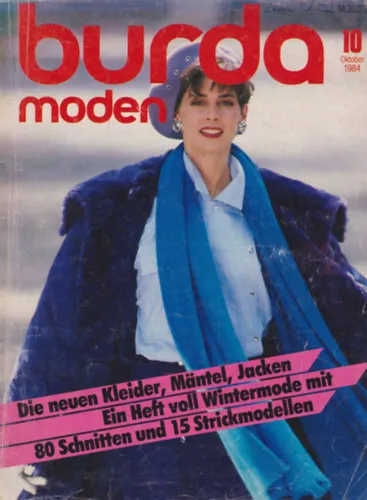 Burda moden 10. Oktober 1984 Szezonális akció