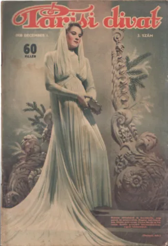 Korlátozott ajánlat Párisi divat 1938. december 1. (3. szám)