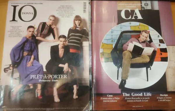 2 db Corriere Della Sera Design Magazine: Casamica + Io Donna Árengedmény
