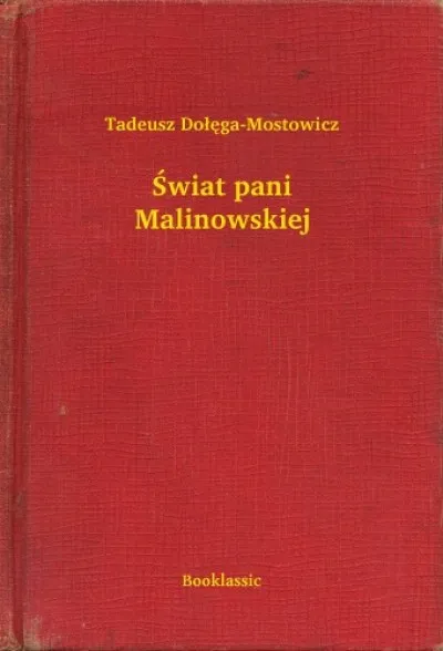Bestseller Świat pani Malinowskiej