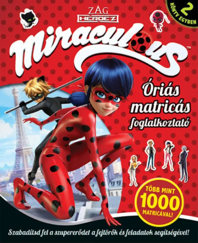 Kedvezményes ár Miraculous - Óriás matricás foglalkoztató