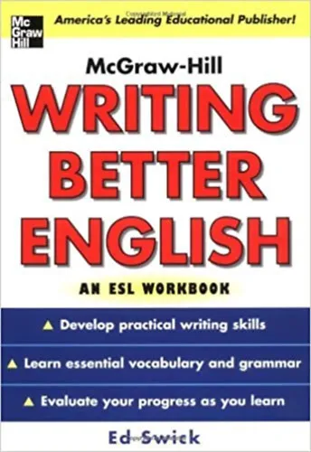 Kihagyhatatlan ajánlat Writing Better English - An ESL Workbook