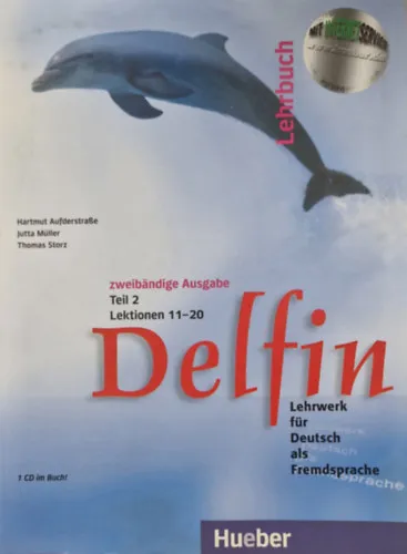 Delfin Teil (Lektionen 11-20) - Lehrwerk für Deutsch als Fremdsprache - Lehrbuch + Arbeitsbuch Kedvezményes ár