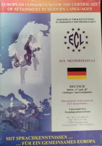 Gyors kiszállítás Ecl Mustertests 1-2 Deutsch Stufen A Und B Mit Cd