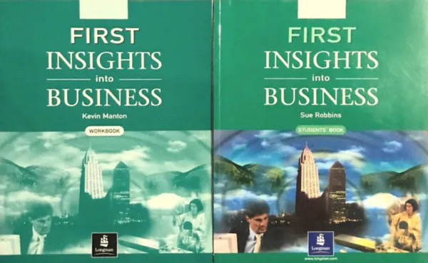 First Insights into Business - Student's Book + Workbook (2 kötet) Olcsó
