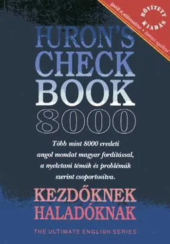 Huron's check book 8000 - Kezdőknek, haladóknak Azonnal elérhető