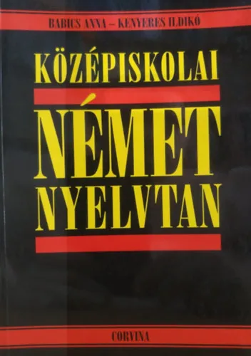 Szezonális akció Középiskolai német nyelvtan
