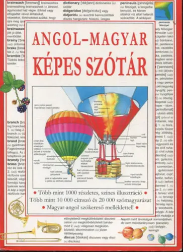Angol-magyar képes szótár Árcsökkenés