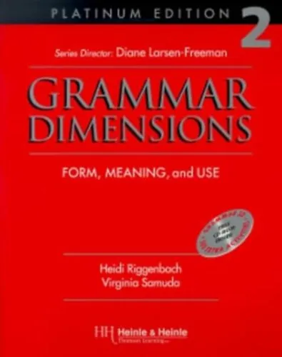 Grammar Dimensions - Form Meaning and Use - Leve 2 - Platinum Edition Rendeld meg most