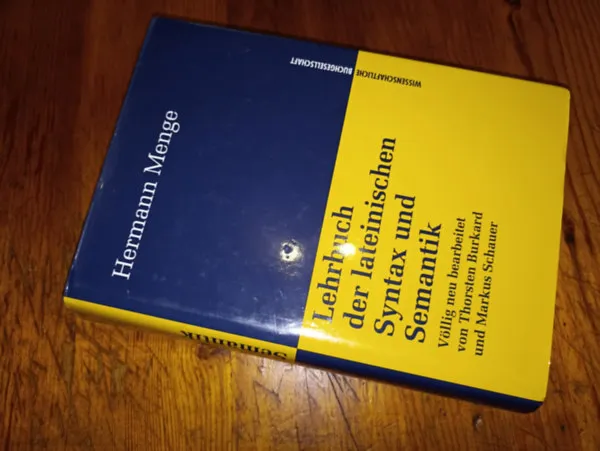 Lehrbuch der lateinischen syntax und semantik Olcsó