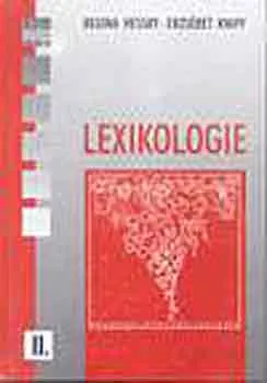 Ajánlat Lexikologie II.