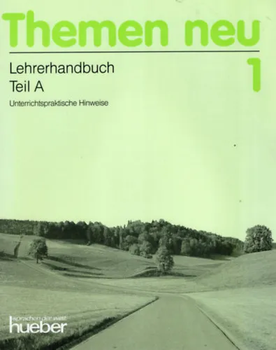 Gyors szállítás Themen neu 1 -Lehrerhandbuch Teil A- Német nyelvkönyv