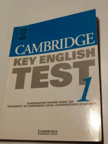 Cambridge key english test 1 Szuper akció