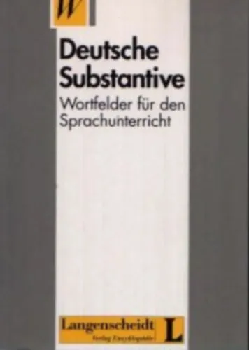 Deutsche Substantive - Wortfelder für den Sprachunterrricht Népszerű
