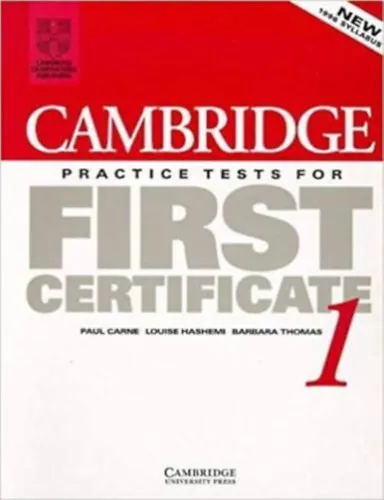 Expressz szállítás Cambridge Practice Tests for First Certificate 1.