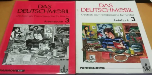Azonnali szállítás Das Deutschmobil - Deutsch als Fremdsprache für Kinder 3: Arbeitsbuch + Lehrbuch (2 kötet)