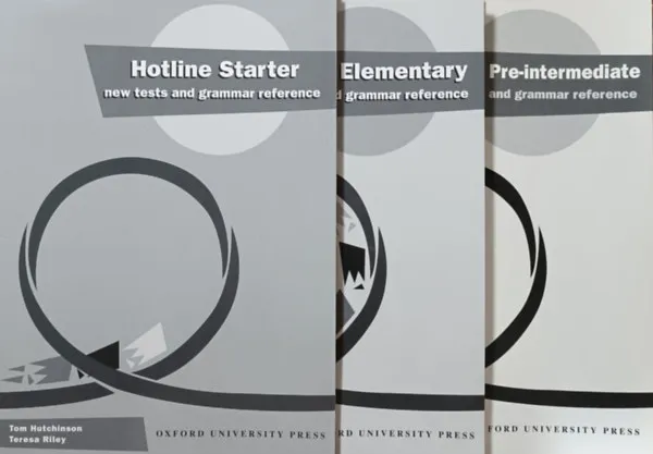 Gyors kiszállítás Hotline new tests and grammar reference (Starter + Elementary + Pre-intermediate) (3 kötet)