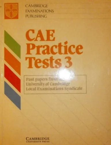 CAE Practice Tests 3. Student's Book Biztonságos fizetés